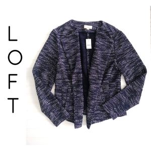 Loft fall blazer jacket tweed like